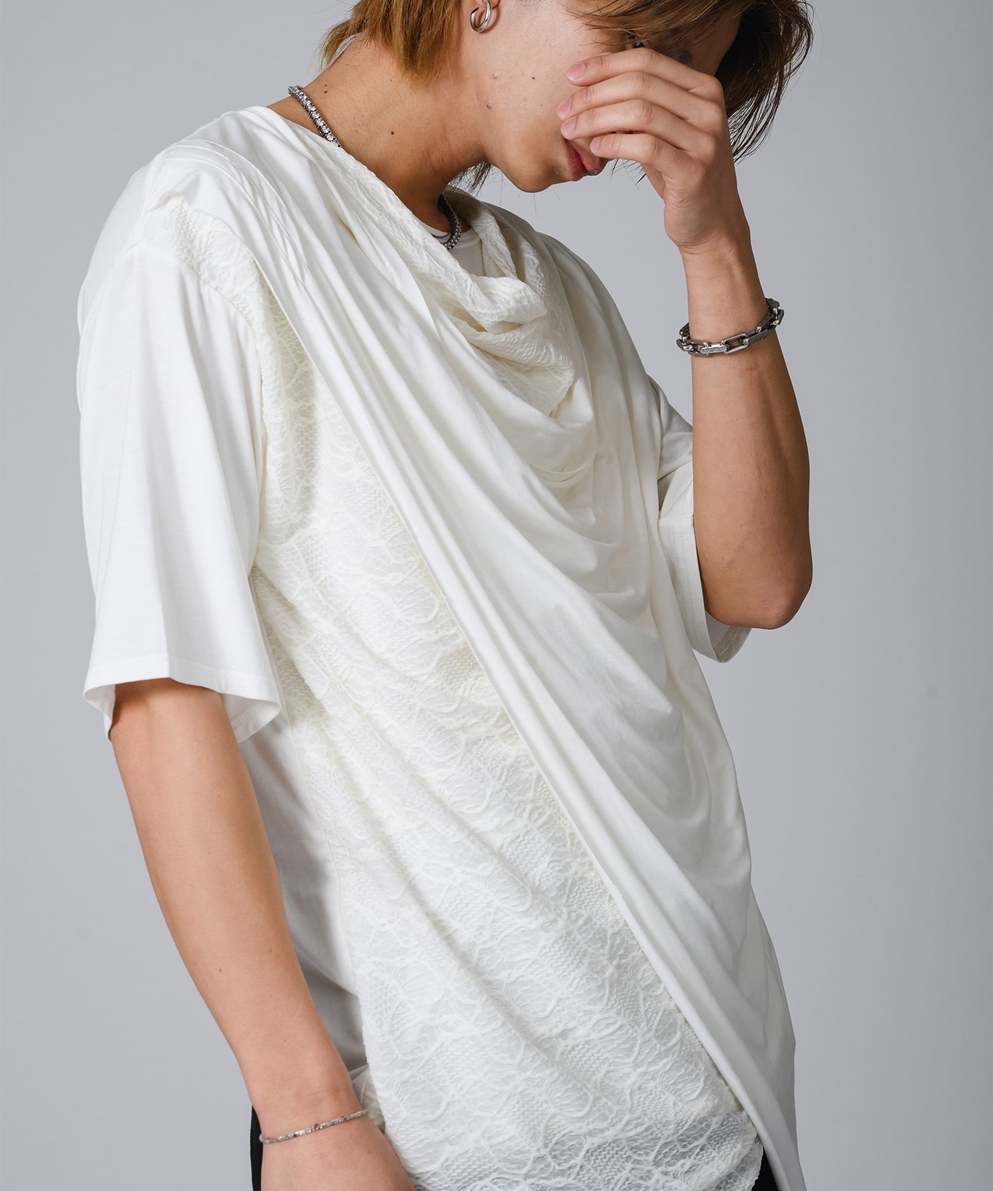 ドレープTシャツ