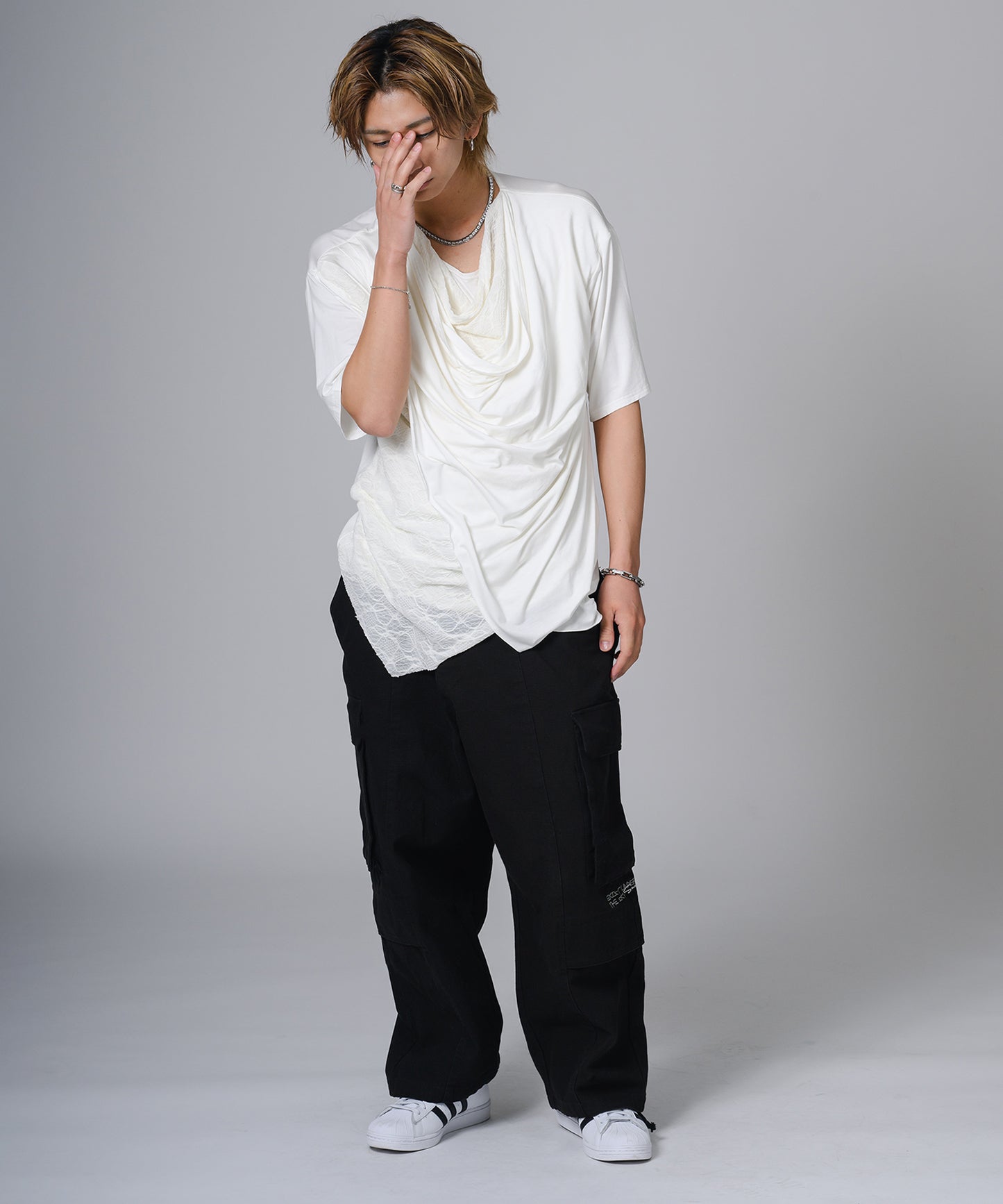 ドレープTシャツ