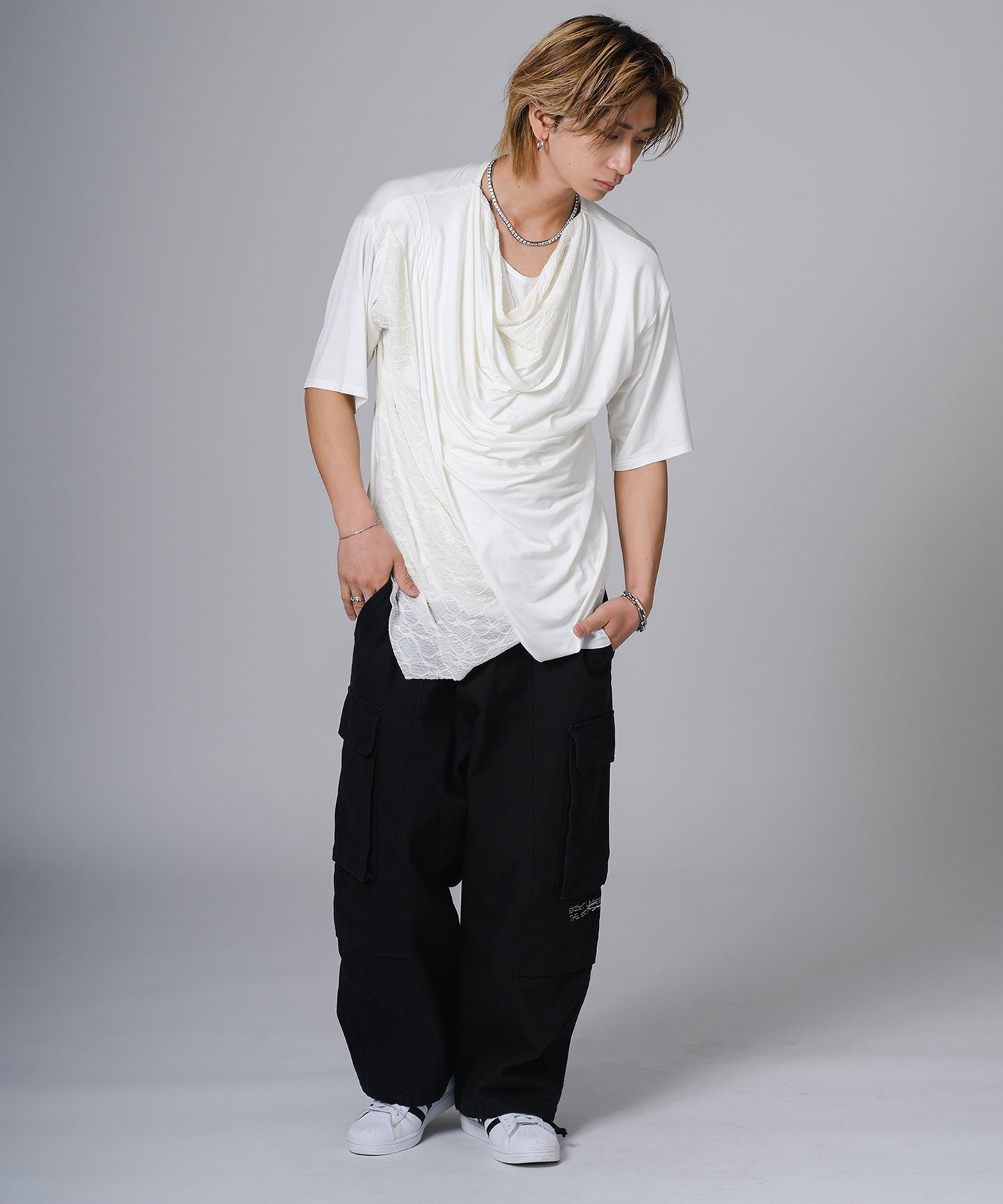 ドレープTシャツ