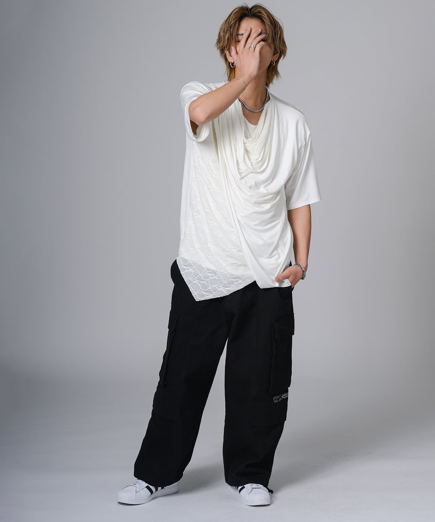ドレープTシャツ
