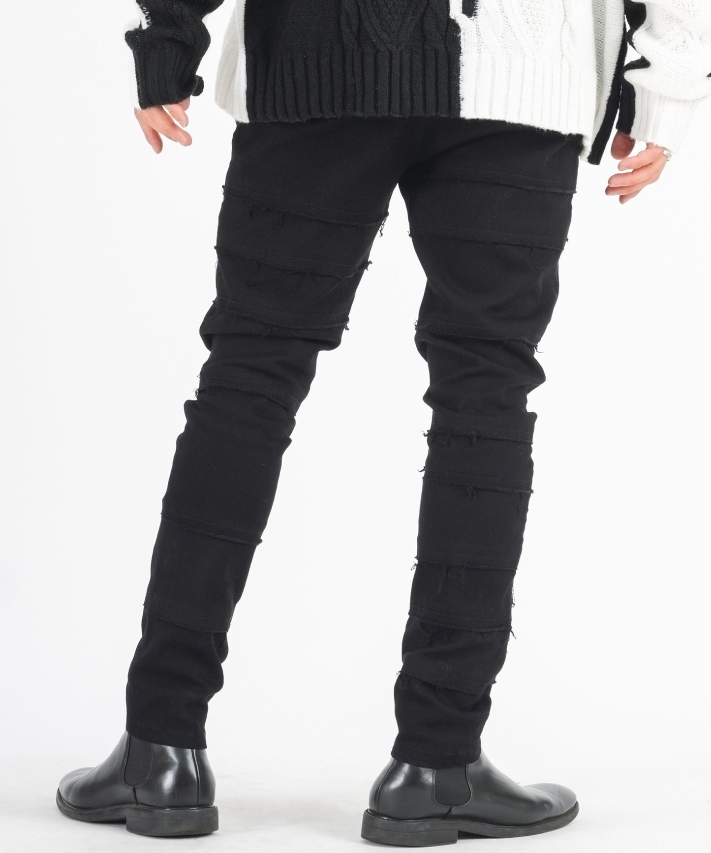 ストレッチストレートパンツ