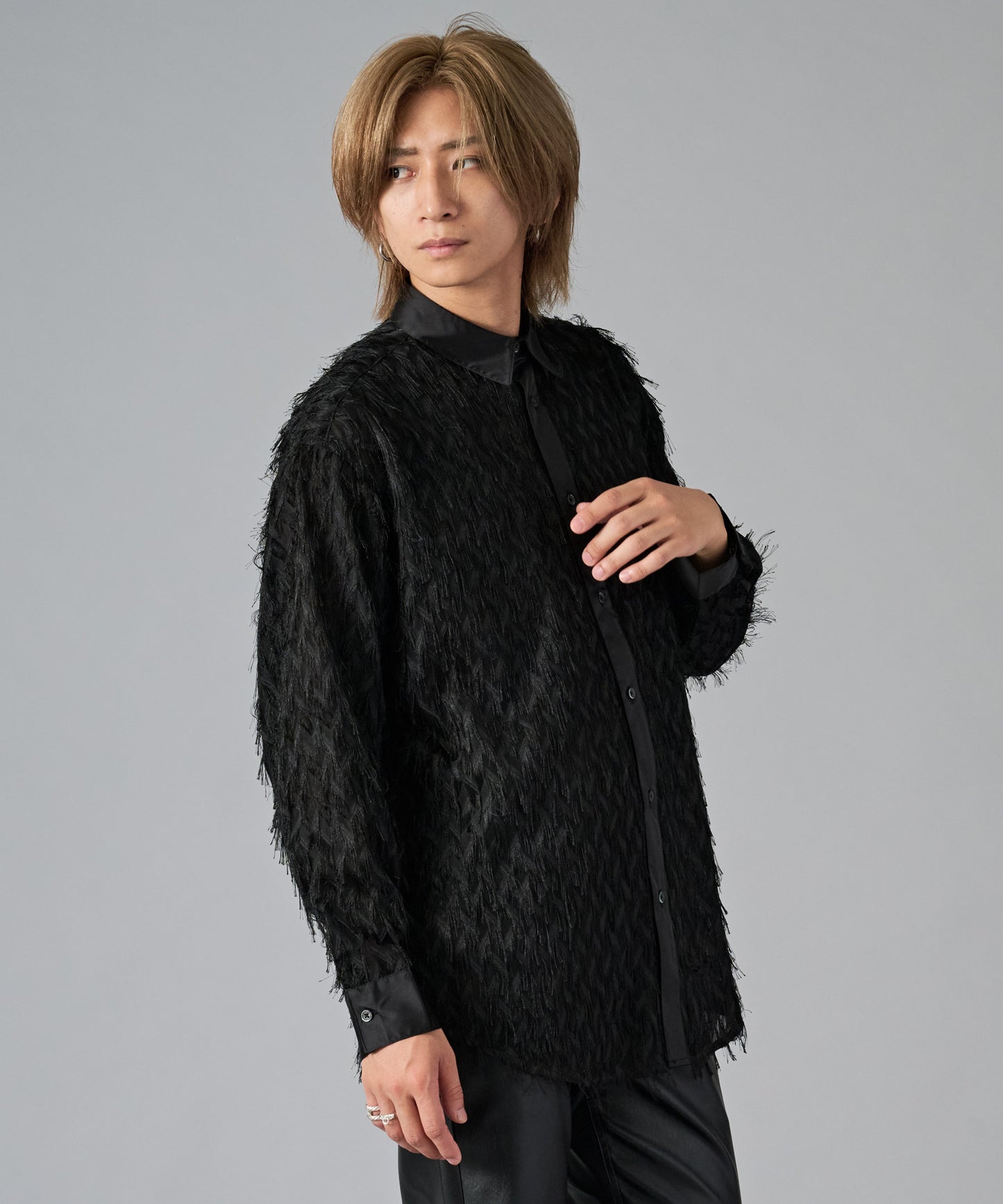 クレリックフェザーシャツ