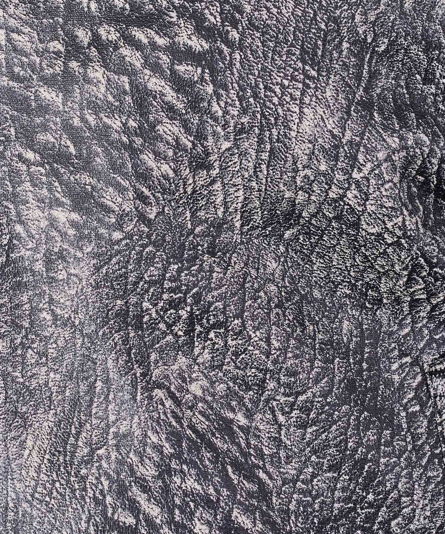 薄中綿キルトファー付きパーカー