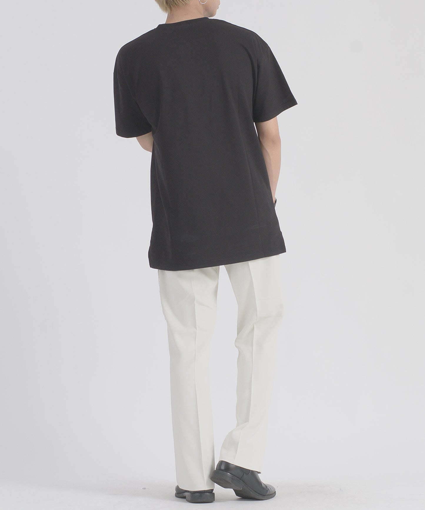 クロスラインストーンTシャツ