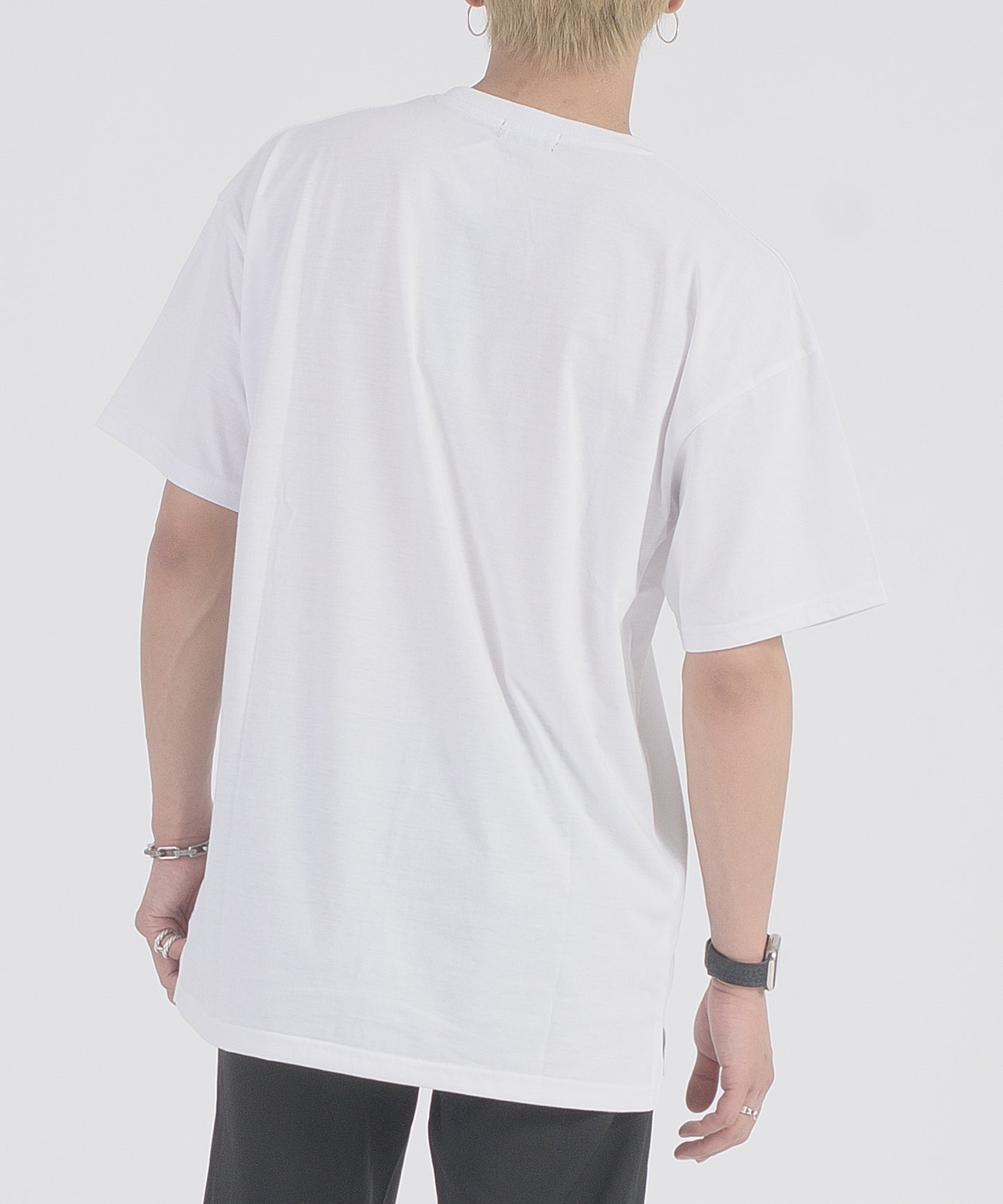 クロスラインストーンTシャツ