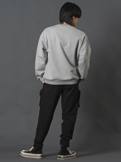 アップリケロゴトレーナー