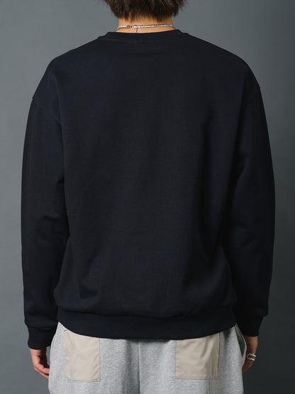 アップリケロゴトレーナー