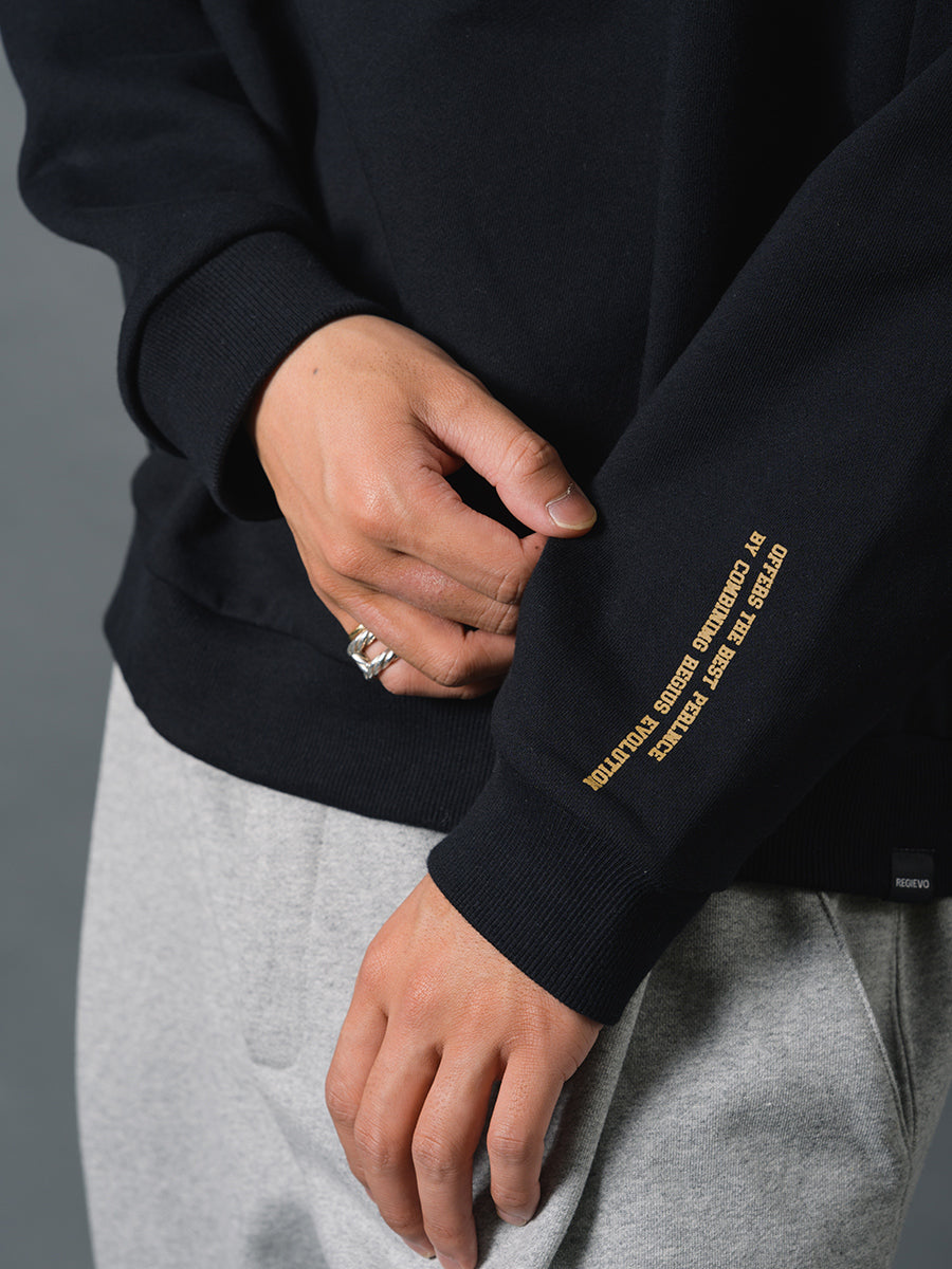 アップリケロゴトレーナー