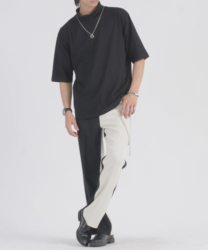 ネックレスタートルTシャツ