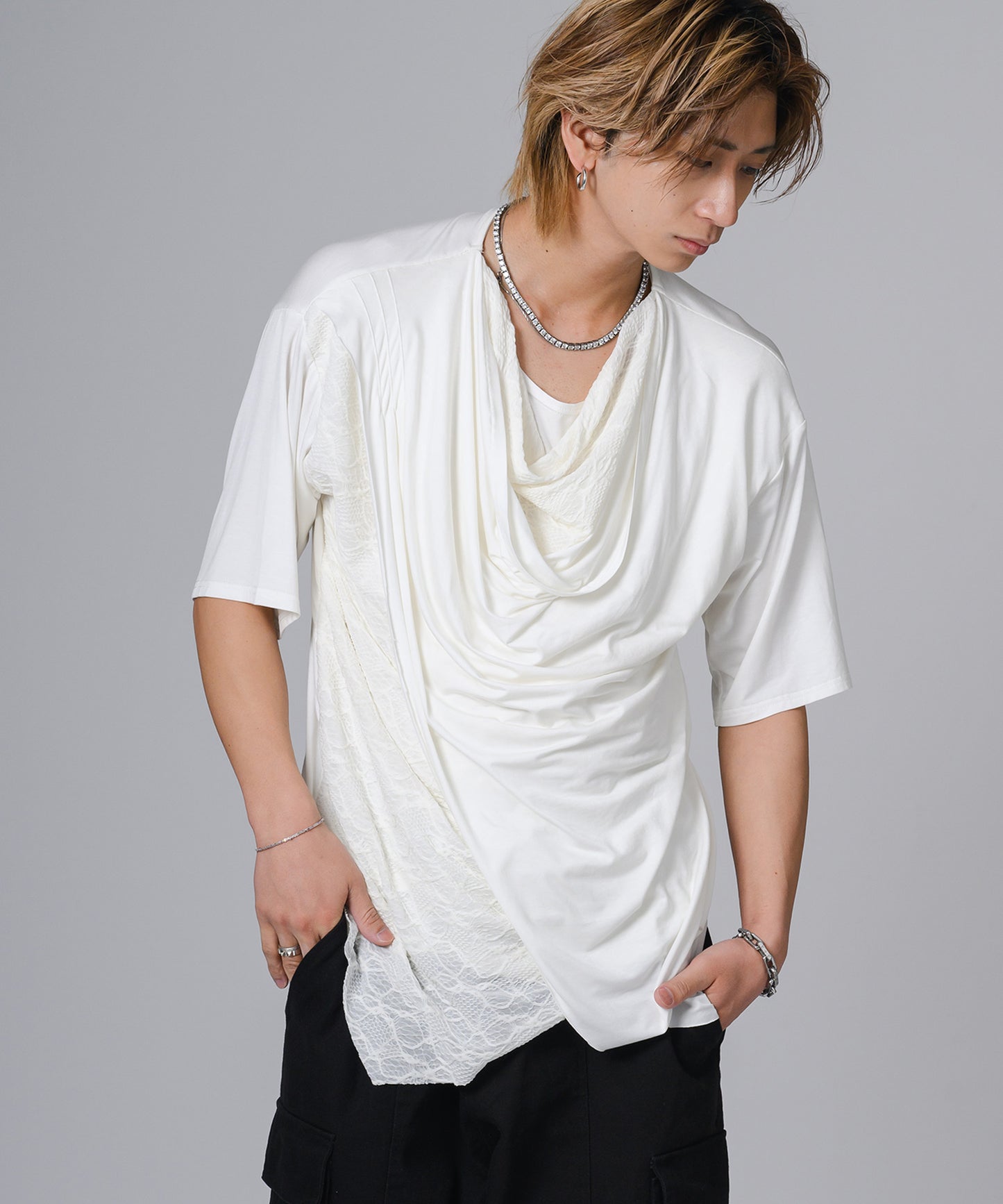 ドレープTシャツ