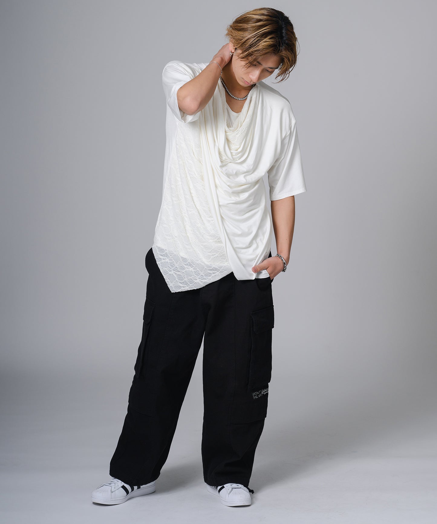 ドレープTシャツ