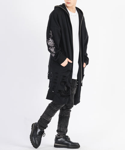 ロングパーカー