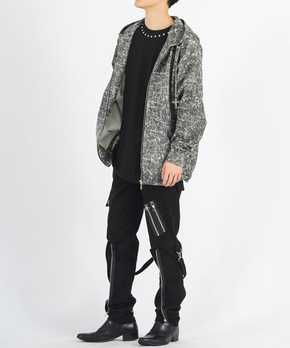 ジップパーカー