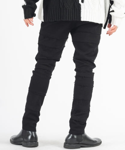 ストレッチストレートパンツ