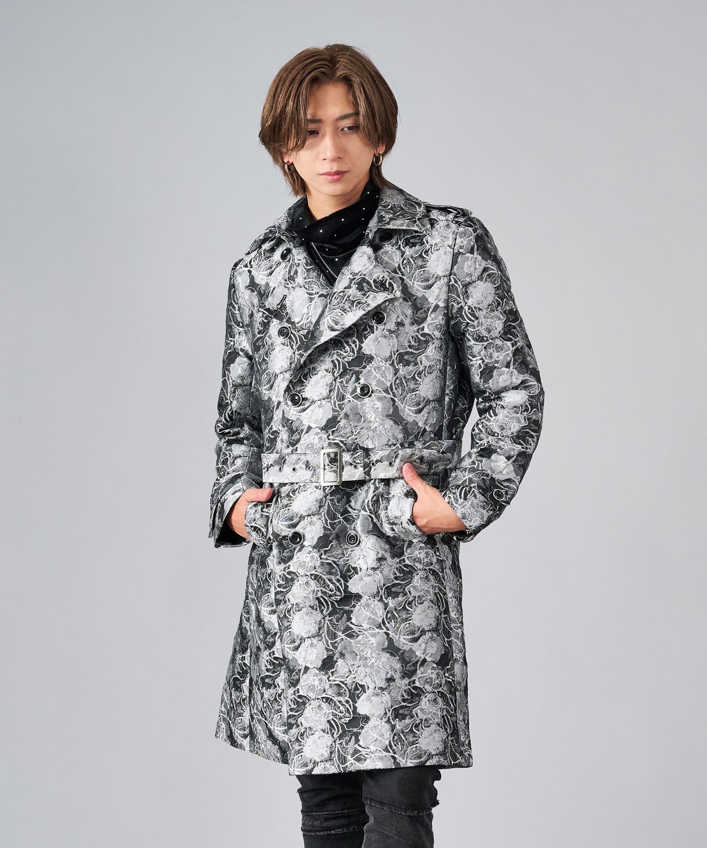 ダブルトレンチコート