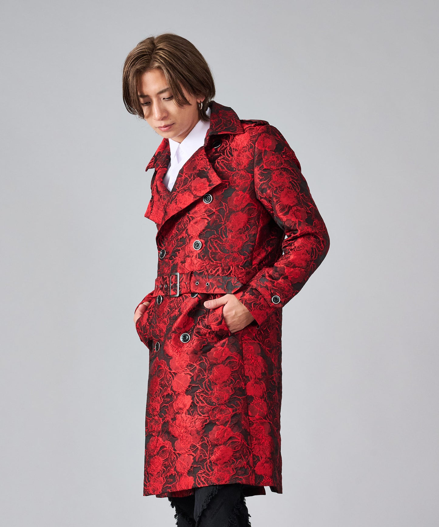 ダブルトレンチコート