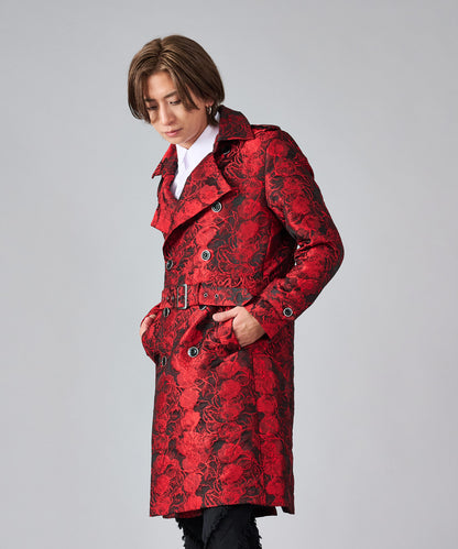 ダブルトレンチコート