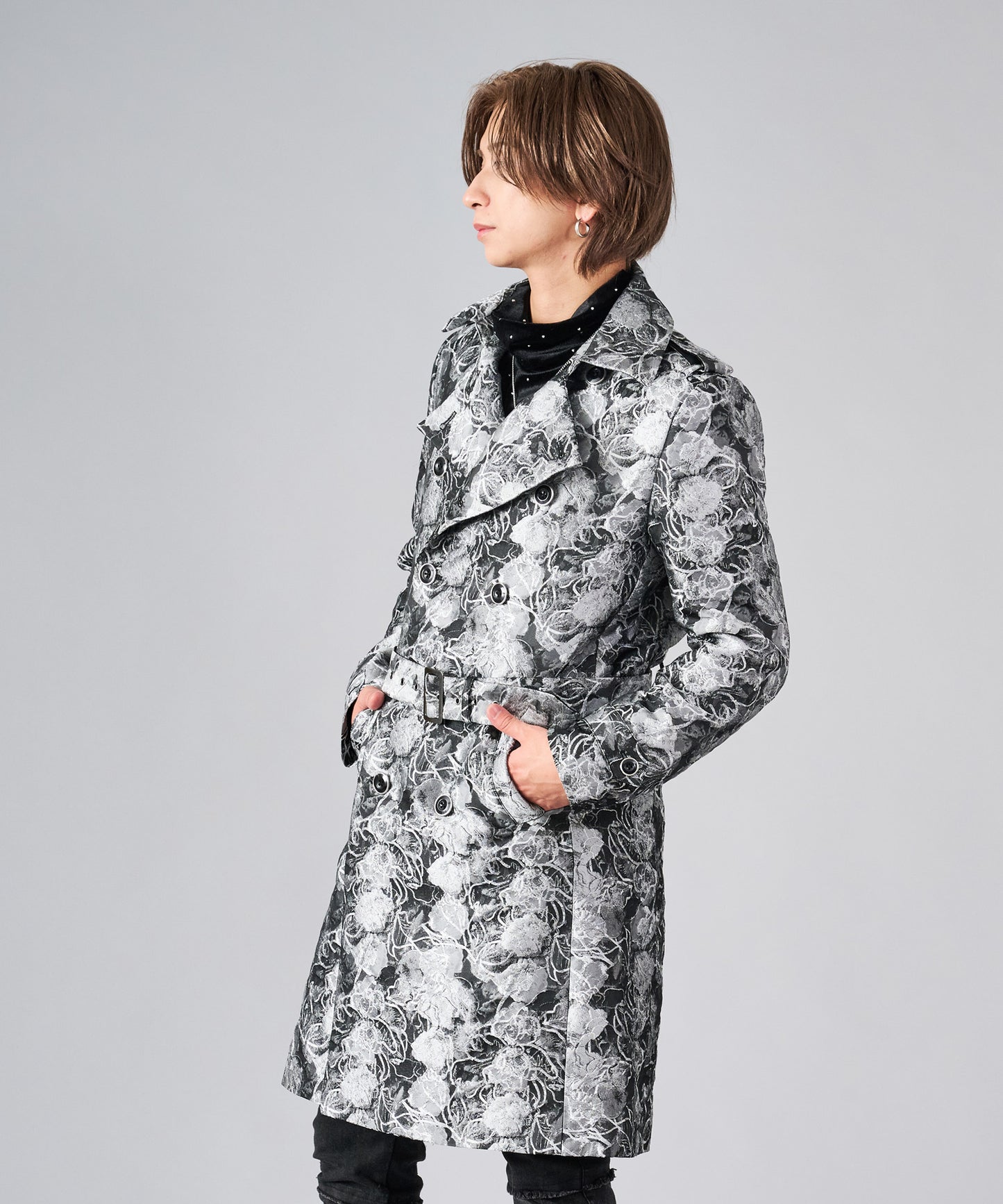 ダブルトレンチコート