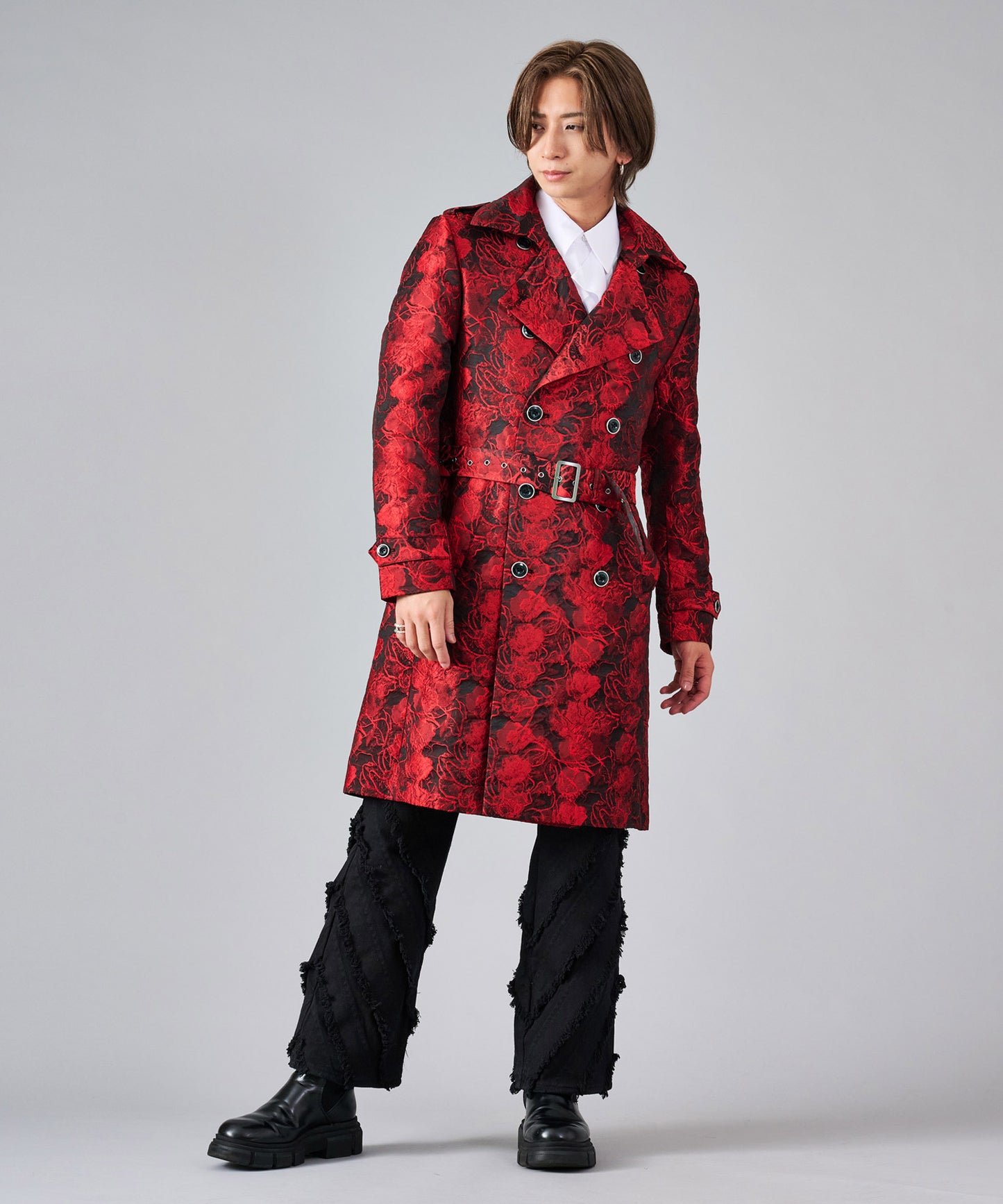 ダブルトレンチコート