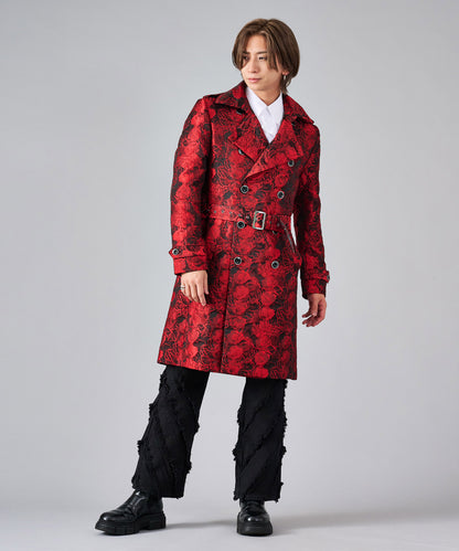 ダブルトレンチコート