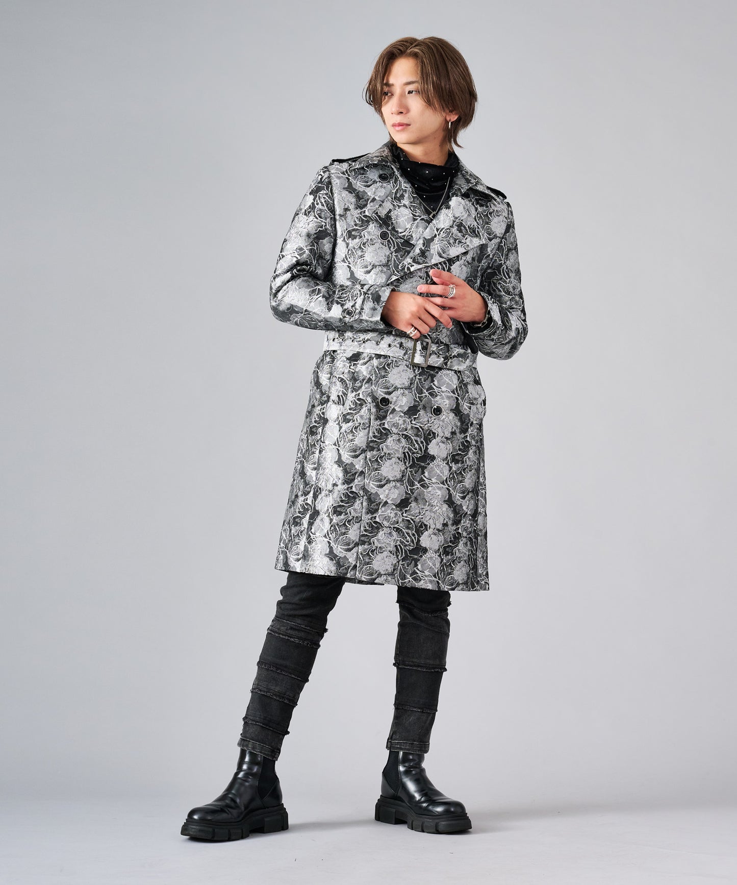 ダブルトレンチコート