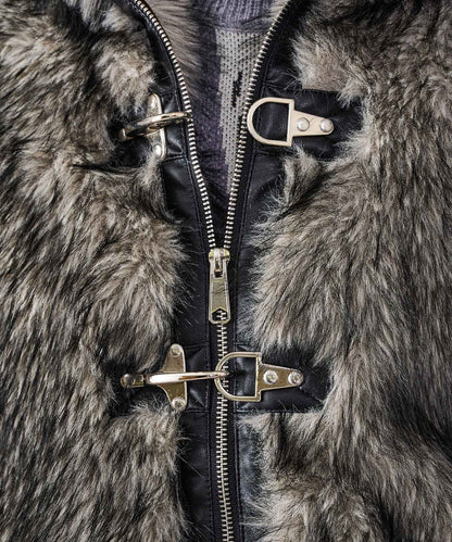 バックルファースタンドブルゾン