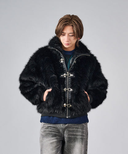 バックルファースタンドブルゾン