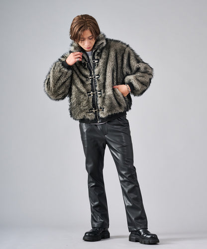 バックルファースタンドブルゾン