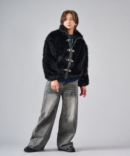 バックルファースタンドブルゾン