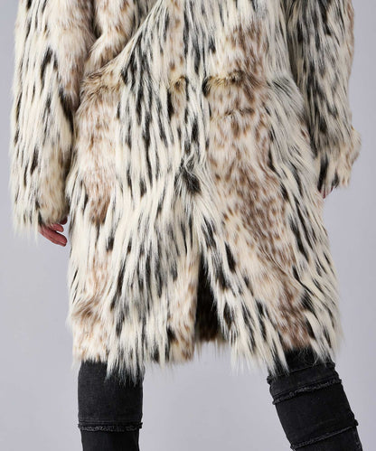 ファードロップショルダーチェスターコート