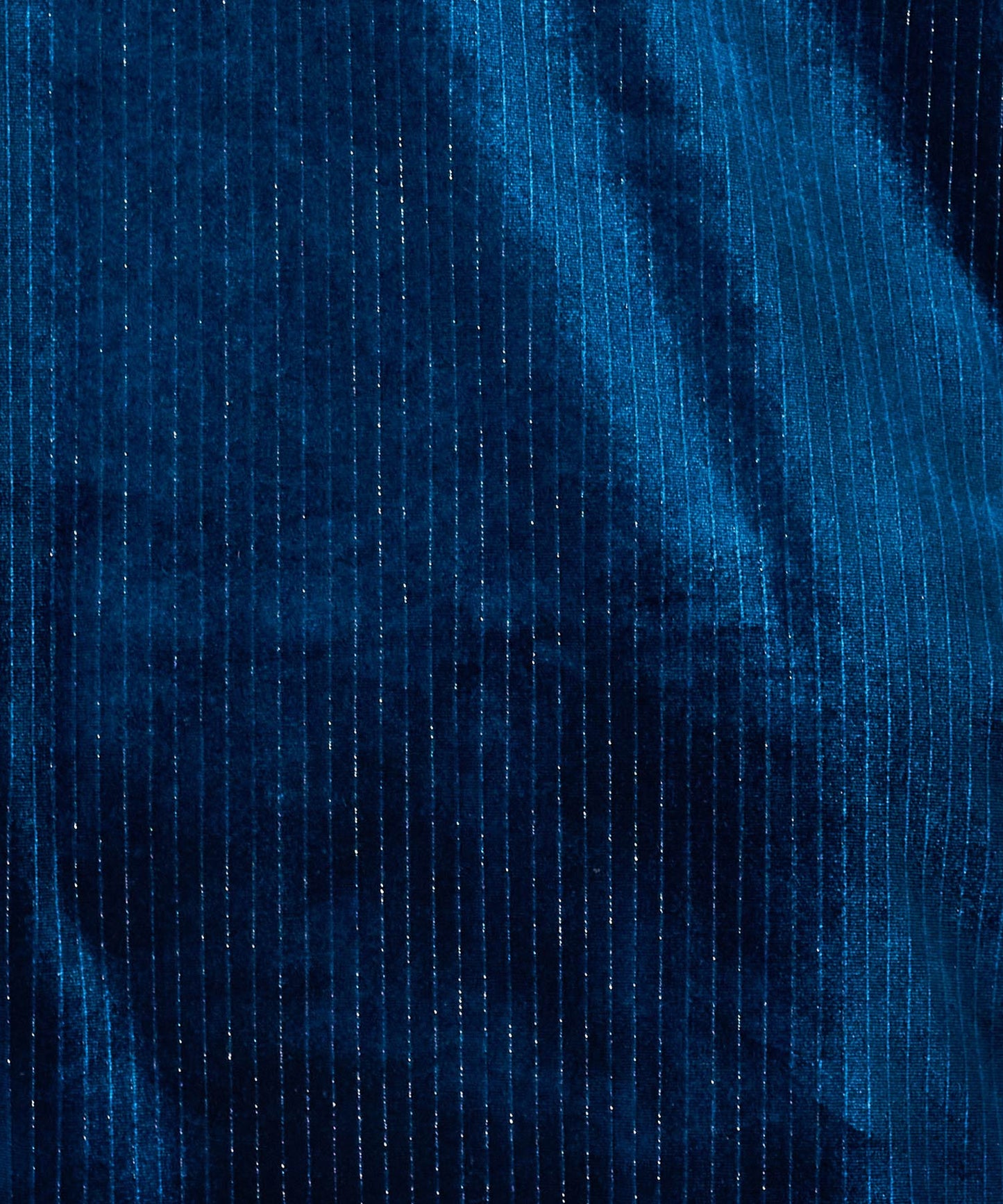 ラメストライプベロアシャツ