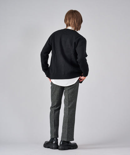 パールデザインニットカーディガン