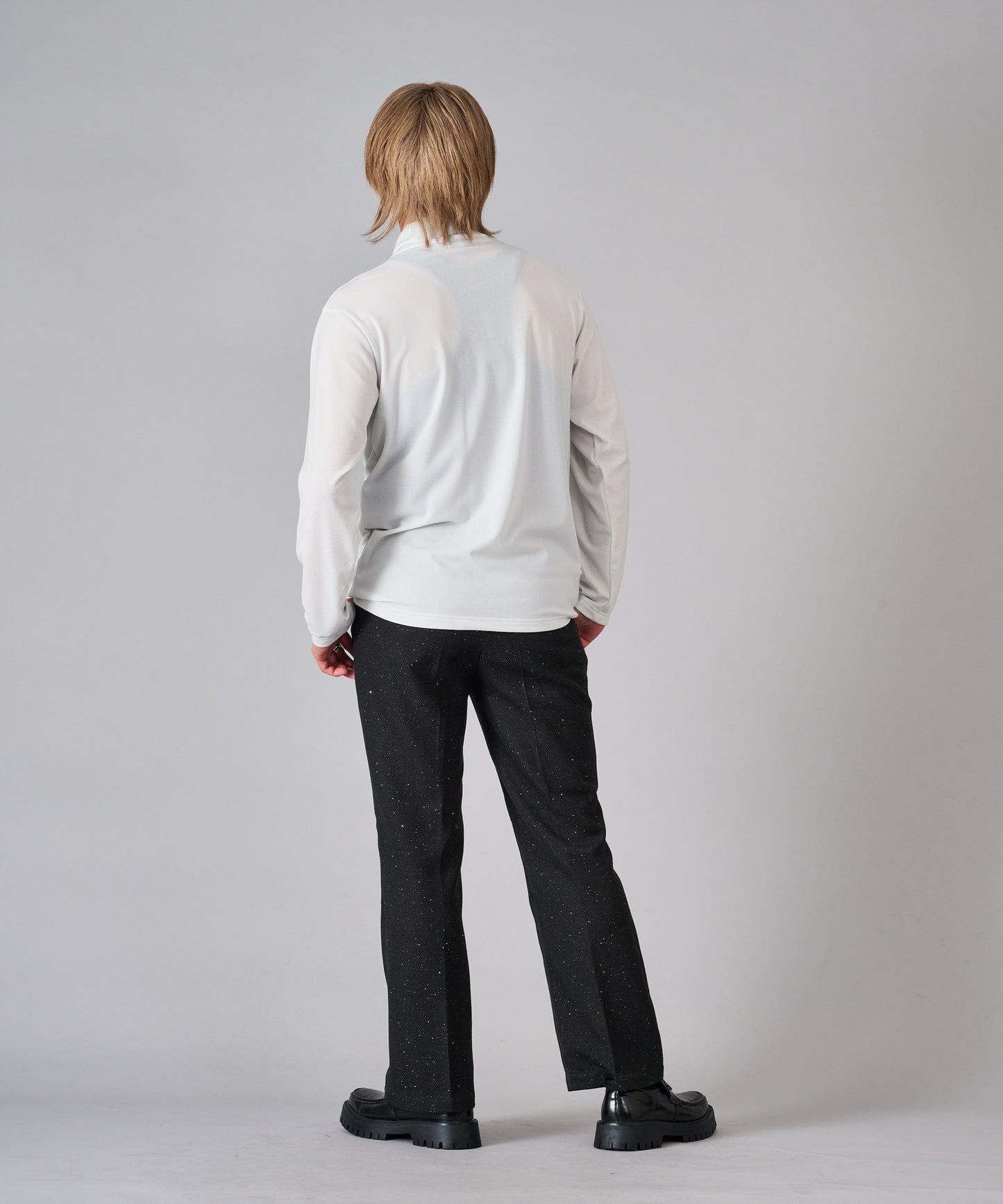 フェイクタイ付きロンT