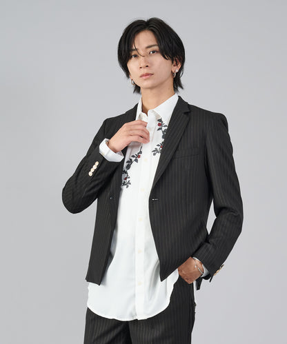1Bストライプジャケット